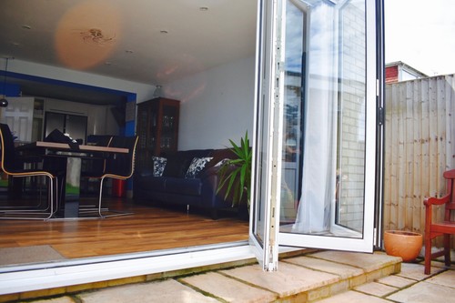 Aluminium folding door - folding,
