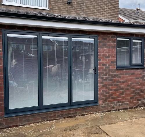 Aluminium folding doors - doors, |
