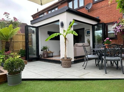 London aluminium folding doors - aluminium,