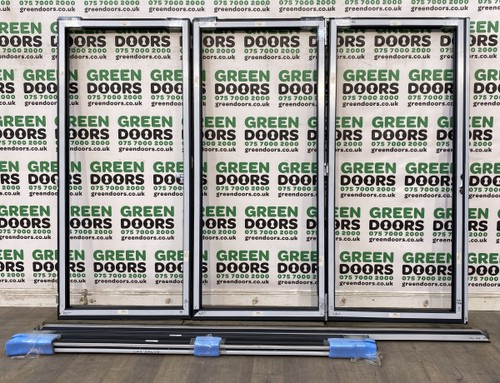 Aluminium bifolds doors grey - bifolds,