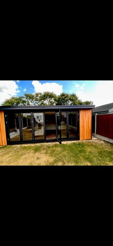 Aluminium fold doors - aluminium,