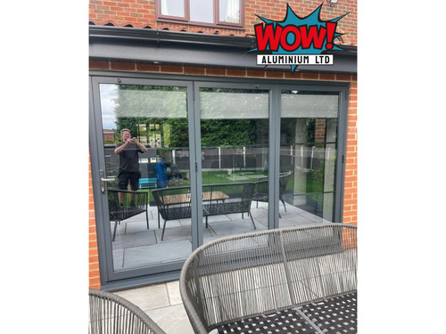 Aluminium folding doors - doors, |