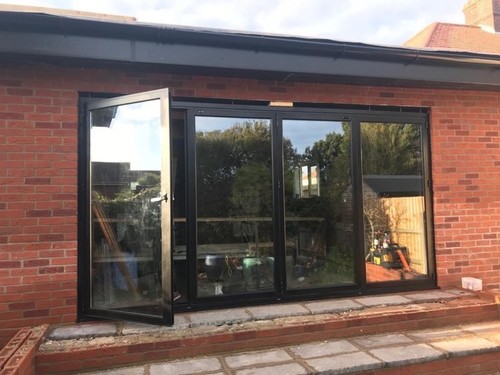 New aluminium fold patio - new, bi