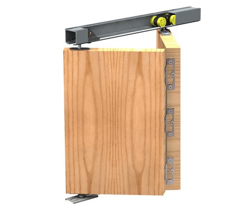 Folding doors track - folding, kit