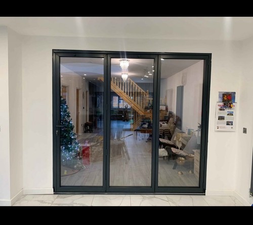 Aluminium fold doors - bi-fold,