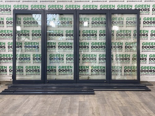 Wide aluminium bifolding - wide, doors