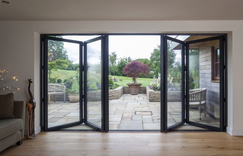 Aluminium fold doors - bi-fold,