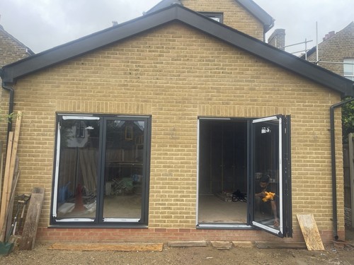 Aluminium bifold doors 2 - aluminium,