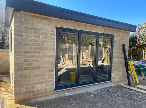 Aluminium folding doors - aluminium, bi
