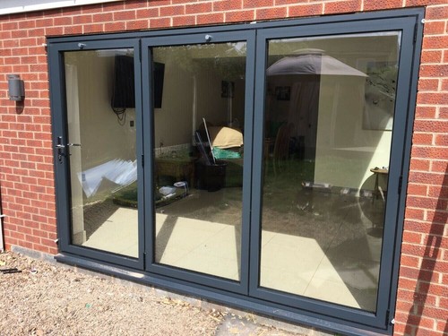 Aluminium bifold doors glazed - bifold,
