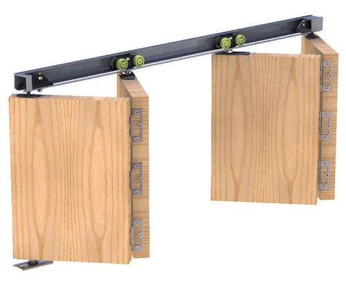 Folding doors track - folding,